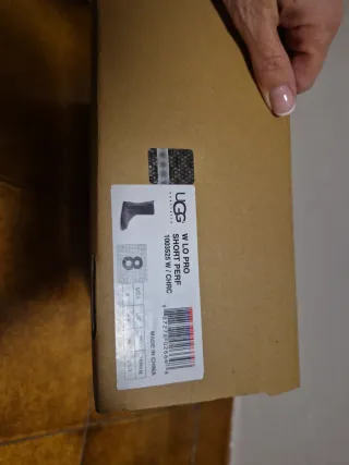 Botas UGG grises talla 39