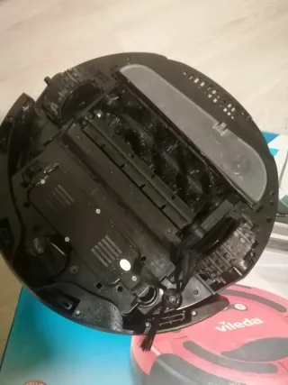 Robot Aspirador Vileda Rojo