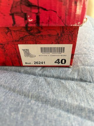 Botas Xti negras mujer