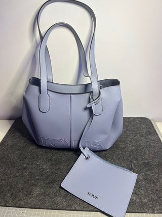 Bolso capazo Tous Terra azul