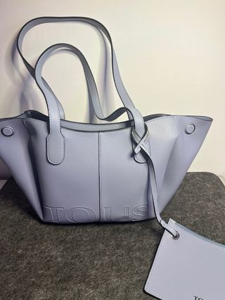 Bolso capazo Tous Terra azul