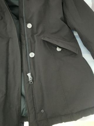 Parka Woolrich donna marrone nuova