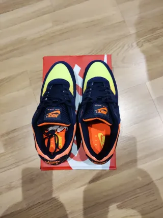 Nike Air Max 90 Lemon Venom/Blackened Blue