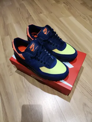 Nike Air Max 90 Lemon Venom/Blackened Blue