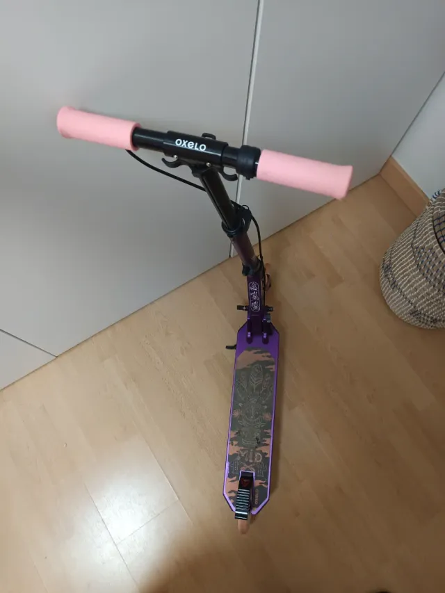 Patinete Decathlon Morado