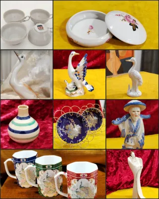 BLACK WEEK - Lotto di porcellane