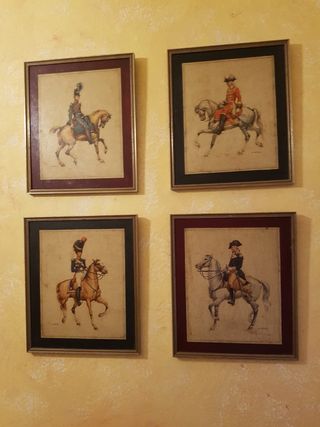 Quadri di cavalli militari (4)