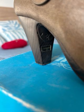 Botas Mustang tacón marrón