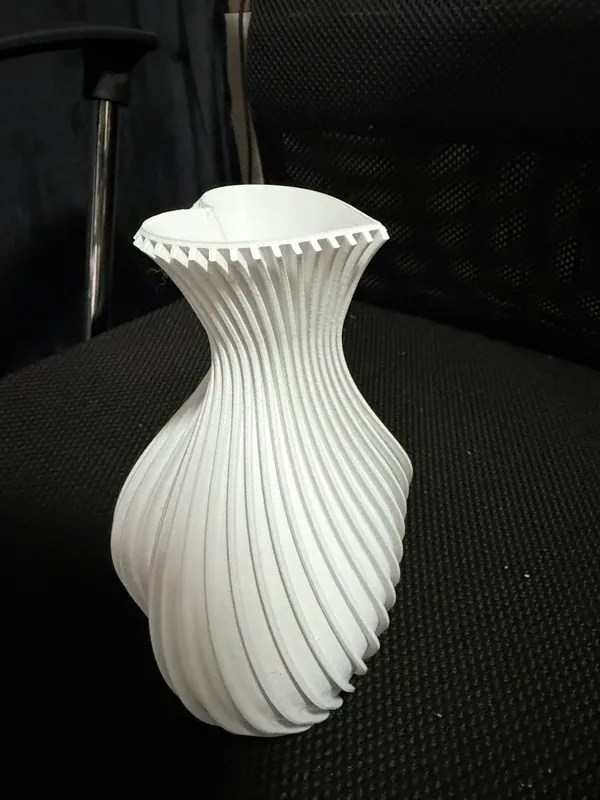 Jarrón Corazón Blanco