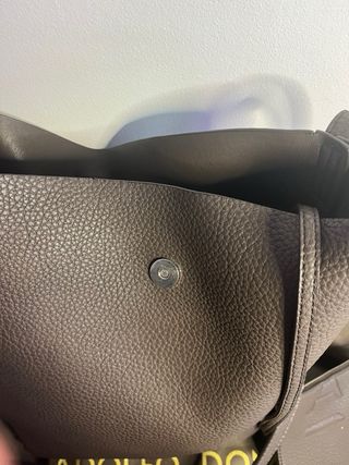 Bolso Adolfo Dominguez Gris Piel