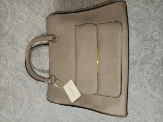 Bolso beige mano/hombro