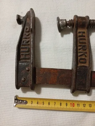 Sargento de carpintero HURKO De 60 cm.