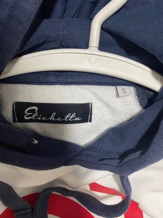 Sudadera con capucha de hombre talla S Etichetta