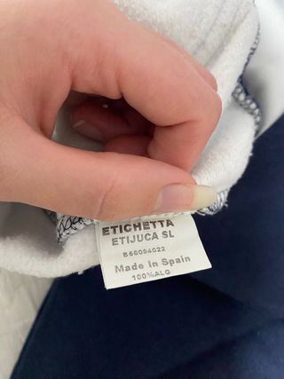 Sudadera con capucha de hombre talla S Etichetta