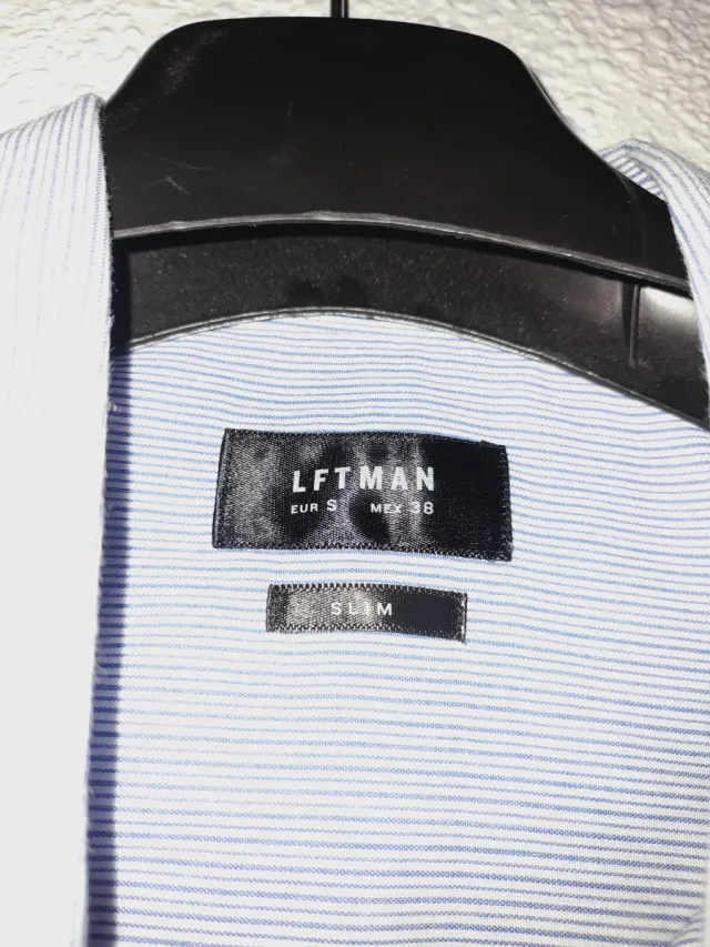 Camisa Polo Ralph Lauren Rayas Azul y Blanca