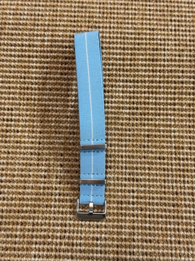 Correa OTAN Azul Cielo de 18mm