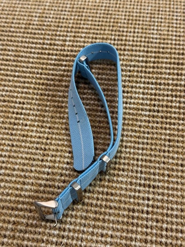 Correa OTAN Azul Cielo de 18mm