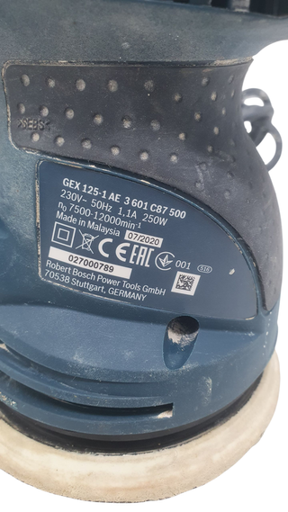 Lijadora Rotorbital Bosch GEX 125-1 AE