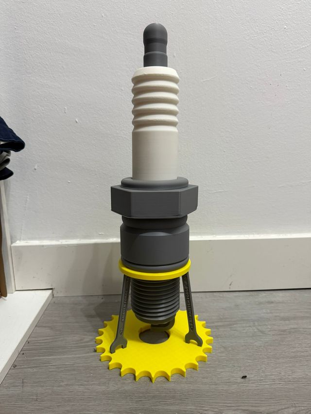 Lámpara Diseño Bujía