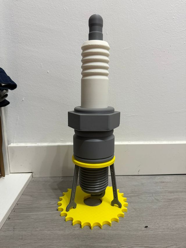 Lámpara Diseño Bujía