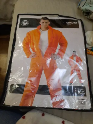 Disfraz Convict Talla S