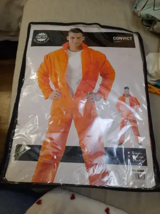 Disfraz Convict Talla S