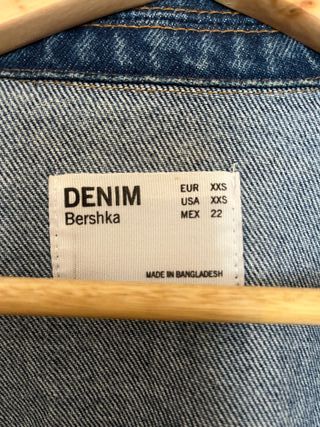 Chaqueta Vaquera Oversize Pull&Bear Talla Única