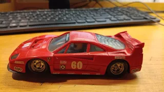 Coche Scalextric Ferrari F40 Rojo