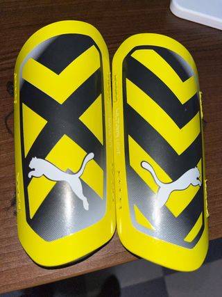 Espinilleras Puma Amarillas