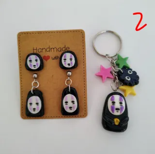 Lotes pendientes y llaveros porcelana fría