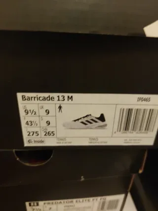 Adidas Barricade 13 Scarpe da Tennis