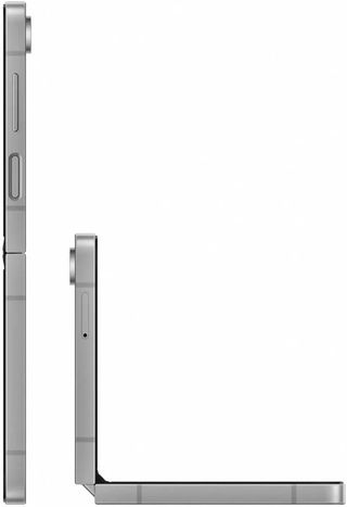 Samsung Galaxy Z Flip6, FLIP 6, F741B 5G 12GB RAM 256GB, RICONDIZIONATTO con segni minimi, Dual Sim Shadow Silver Enterprise Edition