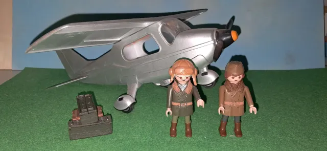 Playmobil Avioneta Custom + 2 Figure