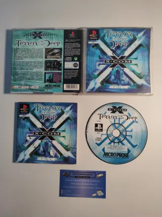 X-COM Terror from the Deep PlayStation PS1