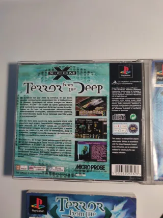 X-COM Terror from the Deep PlayStation PS1
