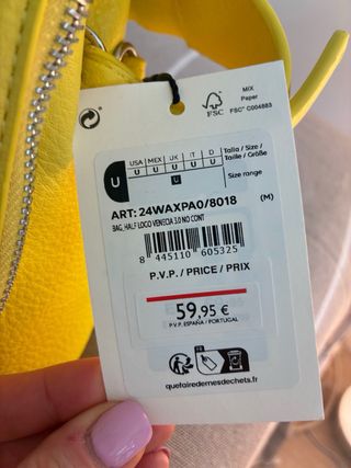 Bolso Desigual Amarillo