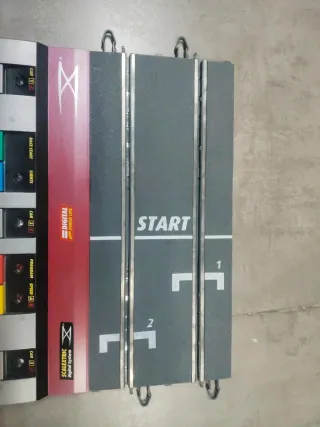 Scalextric central digital system y pista conexión