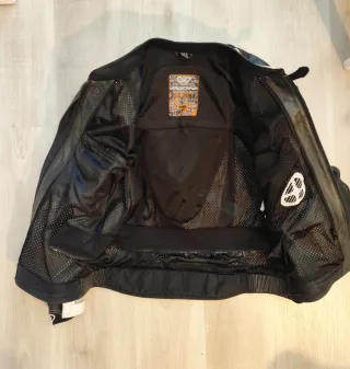 Chaqueta Moto Cuero IXON Talla 56 Racing