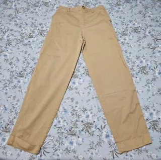 Pack 2 pantalones mujer beige