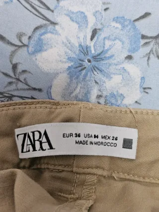 Pack 2 pantalones mujer beige