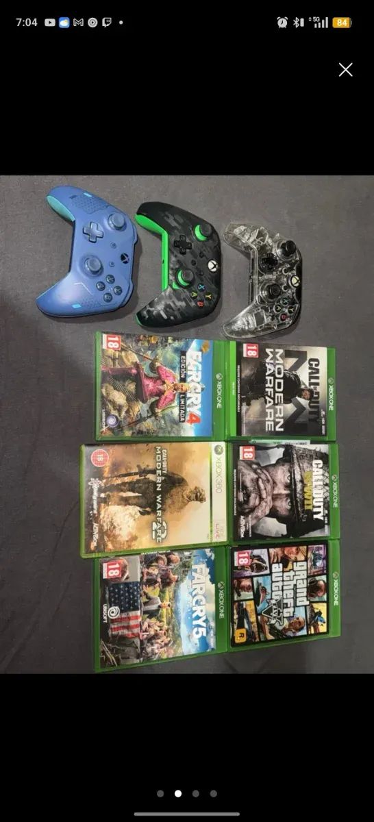 Xbox One 1TB + 5 Juegos y 3 Mandos