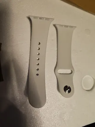 Cinturino sportivo Apple Watch 38/40mm S/M bianco