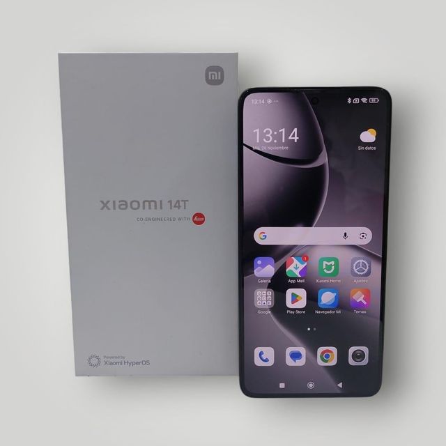 XIAOMI 14T 12GB/256GB TITAN BLACK CON CAJA