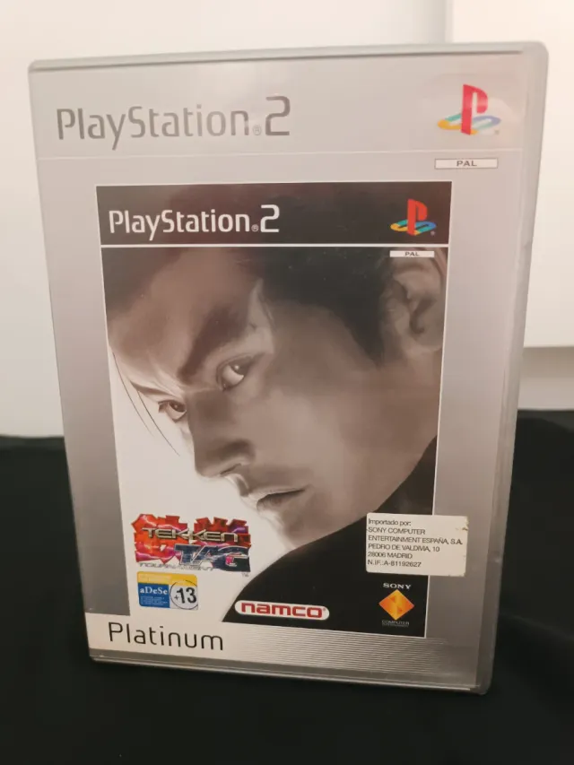 Tekken Tag PS2 Platinum PAL