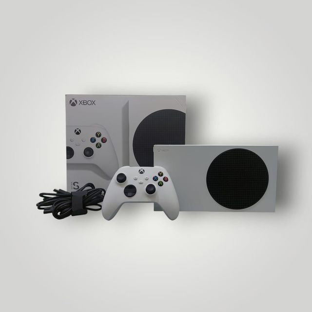 CONSOLA XBOX SERIES S 512GB BIANCA + COMANDO + CAVI + SCATOLA