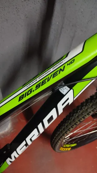 Bicicleta Mérida Cuadro Aluminio