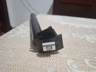 Tija sillín bicicleta negra