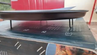 Plato microondas 31,5 cm + base y bandeja Cecotec