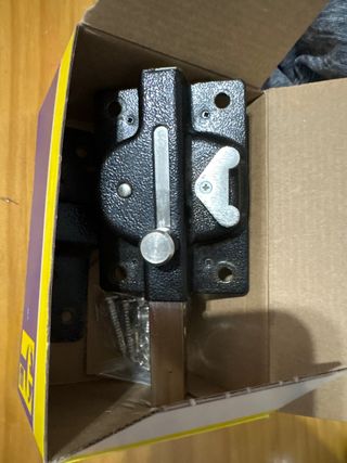 Cerradura Escurra Negra Completa