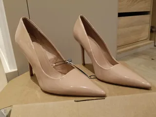 Zapatos de tacón Nude Talla 40 Sin Estrenar